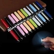 LED Fingertip Gyro Ballpoint Pens | https://www.bestnamebadges.com