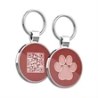 iTAGL Smart NFC Digital Business Epoxy Keyring | https://www.bestnamebadges.com