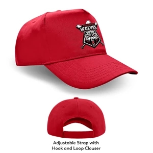 5 Panel Stylish Baseball Cap With Custom Logo