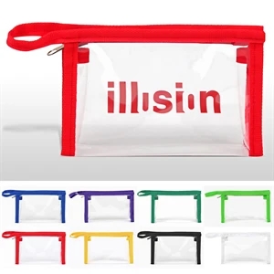 Transparent Zipper Toiletry Bag