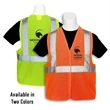Custom Mesh Reflective Safety Vest | https://www.bestnamebadges.com