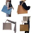 Custom Felt Shopping Tote Bag | https://www.bestnamebadges.com