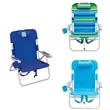 Backpack style beach chair | https://www.bestnamebadges.com