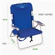 Backpack style beach chair | https://www.bestnamebadges.com
