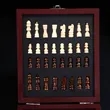 Custom Wooden Box Wine Accessories With Chess Set | https://www.bestnamebadges.com