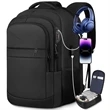 Extra Large Travel Carry on Laptop Backpack with USB Port | https://www.bestnamebadges.com