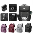 Custom Usb Charging Port Durable Travel Laptop Backpack | https://www.bestnamebadges.com