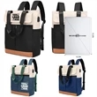 Custom USB Women Convertible Tote Daypack Laptop Backpack | https://www.bestnamebadges.com