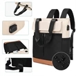 Custom USB Women Convertible Tote Daypack Laptop Backpack | https://www.bestnamebadges.com