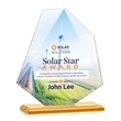 Picton VividPrint™ Award - Amber | https://www.bestnamebadges.com