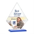 Rideau VividPrint™ Award - Blue | https://www.bestnamebadges.com
