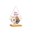 Rideau VividPrint™ Award - Amber | https://www.bestnamebadges.com