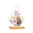 Rideau VividPrint™ Award - Amber | https://www.bestnamebadges.com
