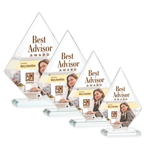 Rideau VividPrint™ Award - Clear | https://www.bestnamebadges.com