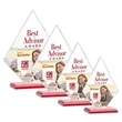 Rideau VividPrint™ Award - Red | https://www.bestnamebadges.com
