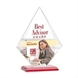 Rideau VividPrint™ Award - Red | https://www.bestnamebadges.com