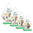 Rideau VividPrint™ Award - Green | https://www.bestnamebadges.com