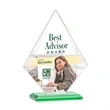 Rideau VividPrint™ Award - Green | https://www.bestnamebadges.com