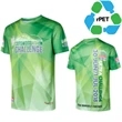 Men's rPET Recycled Sublimation Performance T-Shirt | https://www.bestnamebadges.com