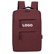 Deluxe Laptop Backpack With Charger Port | https://www.bestnamebadges.com