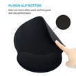 Ergonomic Mouse Pad with Wrist Support | https://www.bestnamebadges.com