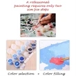 Custom DIY Painting by Numbers Kit | https://www.bestnamebadges.com
