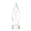 Manilow Award on Paragon Base - Clear | https://www.bestnamebadges.com