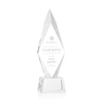 Manilow Award on Robson Base - Clear | https://www.bestnamebadges.com
