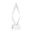 Manilow VividPrint™ Award on Robson Base - Clear | https://www.bestnamebadges.com