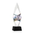 Manilow VividPrint™ Award on Robson Base - Black | https://www.bestnamebadges.com