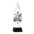 Manilow VividPrint™ Award on Robson Base - Black | https://www.bestnamebadges.com