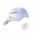 USB Charging Fan Bathball Cap | https://www.bestnamebadges.com