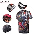 Custom Full Color Dye Sublimation Short Sleeve T-Shirt | https://www.bestnamebadges.com
