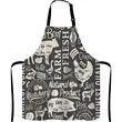 rPET Recycled Polyester Butcher Aprons w/ Neck Strap 27"x34" | https://www.bestnamebadges.com