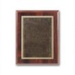 Double Etch Plaq - Walnut Finish | https://www.bestnamebadges.com