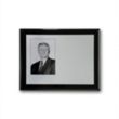 Metal Photo Plaq - Ebony | https://www.bestnamebadges.com