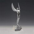 Winged Achievement Award on Optical | https://www.bestnamebadges.com