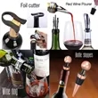 Custom Wooden Box Wine Accessories With Chess Set | https://www.bestnamebadges.com