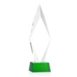 Manilow Award on Robson Base - Green | https://www.bestnamebadges.com
