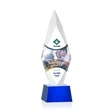 Manilow VividPrint™ Award on Robson Base - Blue | https://www.bestnamebadges.com
