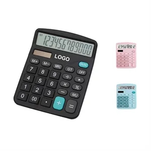 Dual Power 12 Digit Calculator | https://www.bestnamebadges.com