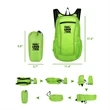 Foldable Hiking Backpack | https://www.bestnamebadges.com