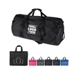 Foldable Gym Duffle Bag | https://www.bestnamebadges.com