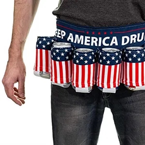 Custom High Quality Unisex Beverage Beer Belt | https://www.bestnamebadges.com