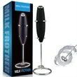 Custom Electric Powerful Milk Frother Handheld Foam Maker | https://www.bestnamebadges.com