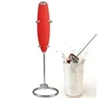 Custom Electric Powerful Milk Frother Handheld Foam Maker | https://www.bestnamebadges.com