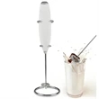 Custom Electric Powerful Milk Frother Handheld Foam Maker | https://www.bestnamebadges.com