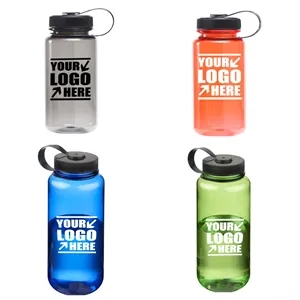 Custom Minimalist Style High Quality Sports Water Bottle | https://www.bestnamebadges.com