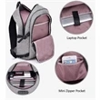 Travel Laptop Backpack 17.3Inch Anti Theft | https://www.bestnamebadges.com