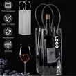 Custom PVC Ice Wine Bag | https://www.bestnamebadges.com